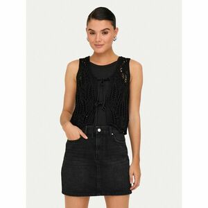 ONLY Felső Lizzy 15343882 Fekete Regular Fit kép
