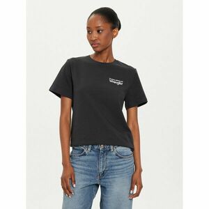Wrangler Póló Graphic 112356429 Fekete Regular Fit kép