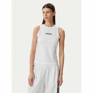 adidas Felső Essentials Linear JC5799 Fehér Slim Fit kép