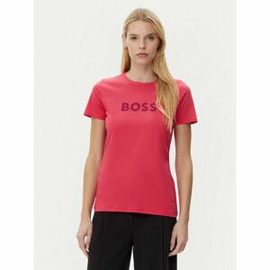 BOSS Póló C_Elogo_5 50501139 Rózsaszín Regular Fit kép