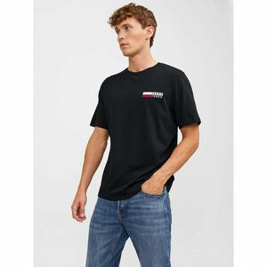 Jack&Jones Póló Corp 12233999 Fekete Standard Fit kép