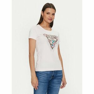 Guess Póló Cherry Flower W4YI26 J1314 Rózsaszín Slim Fit kép