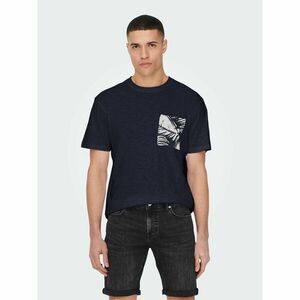 Only & Sons Póló 22025286 Sötétkék Regular Fit kép