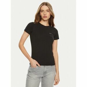 Guess Jeans Póló W5RI52 J1314 Fekete Regular Fit kép