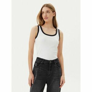Pieces Felső May 17154484 Fehér Slim Fit kép
