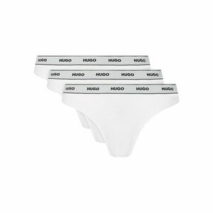 HUGO 3 db klasszikus alsó Triplet Brief Stripe 50480157 Fehér kép