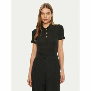Tommy Hilfiger Pólóing WW0WW44446 Fekete Slim Fit kép