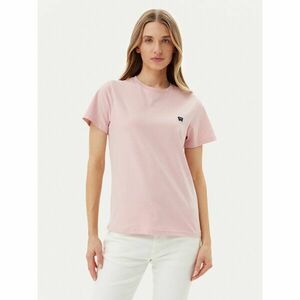 Wrangler Póló 112362576 Rózsaszín Regular Fit kép