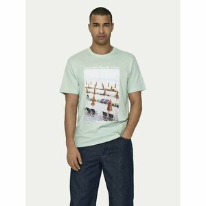 Only & Sons Póló Kolton 22028735 Zöld Regular Fit kép