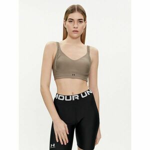 Under Armour Sport melltartó Ua Infinity Low Strappy Bra 1384128-200 Szürke Fitted Fit kép
