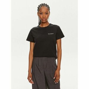 KARL LAGERFELD Póló Essential 245W1714 Fekete Regular Fit kép