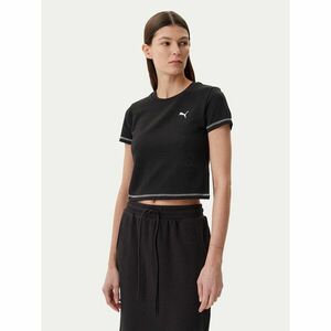 Puma Póló Dare To 629806 Fekete Slim Fit kép