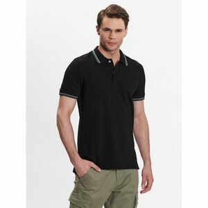 Geox Pólóing Piquet M3510A-T2649 F9000 Fekete Regular Fit kép