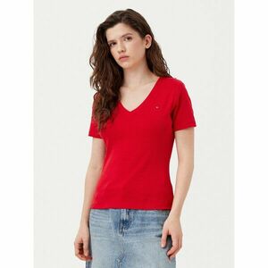 Tommy Hilfiger Póló New Cody WW0WW40584 Piros Slim Fit kép