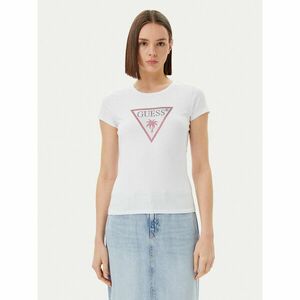 Guess Póló E5GI08 J1314 Fehér Slim Fit kép