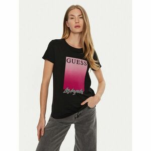 Guess Póló W4BI30 JA914 Fekete Regular Fit kép