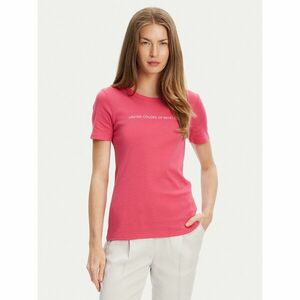 United Colors Of Benetton Póló 3GA2E16A2 Rózsaszín Regular Fit kép