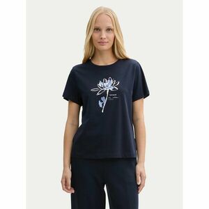 Tom Tailor Póló 1045534 Sötétkék Regular Fit kép