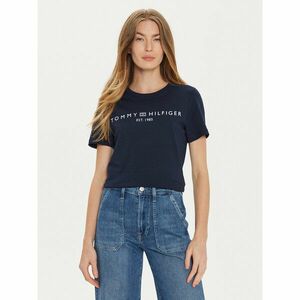 Tommy Hilfiger Póló WW0WW40276 Sötétkék Regular Fit kép