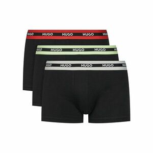 HUGO 3 darab boxer 50492375 Fekete Regular Fit kép