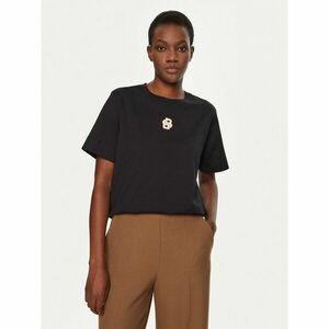 BOSS Póló 50526205 Fekete Regular Fit kép
