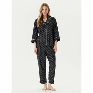 United Colors Of Benetton Pizsama 4T3U3P00R Fekete Relaxed Fit kép