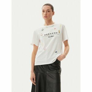 Max Mara Póló 2515971042650 Fehér Regular Fit kép