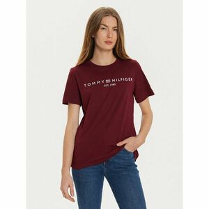 Tommy Hilfiger Póló WW0WW40276 Bordó Regular Fit kép