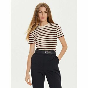 Tommy Hilfiger Póló New Cody WW0WW40587 Ekru Slim Fit kép