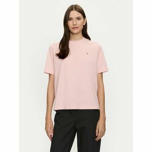 Tommy Hilfiger Póló Modern Flag WW0WW43597 Rózsaszín Relaxed Fit kép