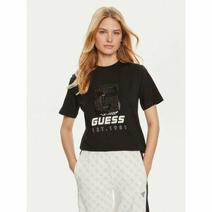 Guess Póló Ines V4YI07 I3Z14 Fekete Regular Fit kép