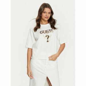 Guess Póló V4YI06 I3Z14 Ekru Boxy Fit kép