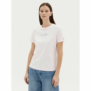 Tommy Hilfiger Póló WW0WW45428 Rózsaszín Regular Fit kép