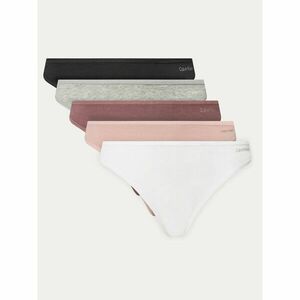 Calvin Klein Underwear 5 tanga szett Thong 5Pk 000QD5250E Színes kép