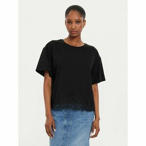 TWINSET Póló 242TP2510 Fekete Loose Fit kép