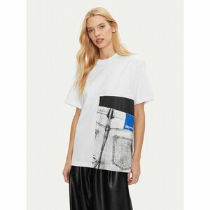 Karl Lagerfeld Jeans Póló 246J1706 Fehér Relaxed Fit kép