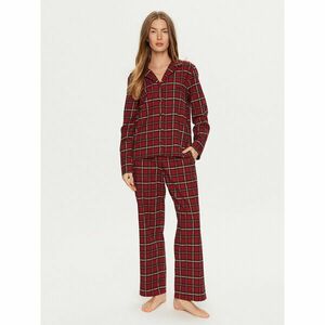 Boss Pizsama 50527259 Piros Relaxed Fit kép