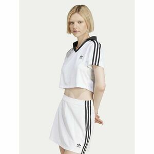 adidas Póló adicolor Football Jacquard JD2608 Fehér Slim Fit kép