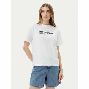 KARL LAGERFELD Póló A1W17005 Fehér Relaxed Fit kép
