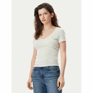 Tommy Jeans Póló DW0DW20458 Bézs Slim Fit kép