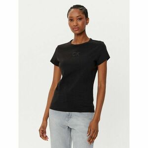 Calvin Klein Póló Satin K20K207974 Fekete Regular Fit kép