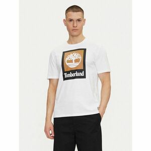 Timberland Póló TB0A5QS2 Fehér Regular Fit kép