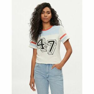 Wrangler Póló Yoke 112350188 Ekru Slim Fit kép
