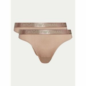 Emporio Armani Underwear 2 db klasszikus alsó 163334 4F235 16355 Bézs kép