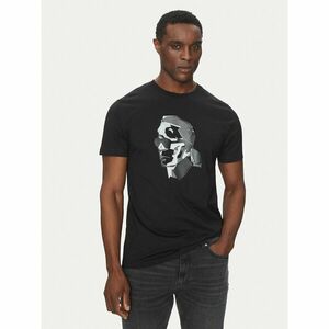 KARL LAGERFELD Póló 755066 552241 Fekete Regular Fit kép