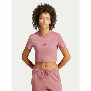 adidas Póló ALL SZN 3-Stripes IY6849 Rózsaszín Slim Fit kép