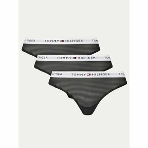 Tommy Hilfiger 3 db tanga UW0UW05532 Fekete kép