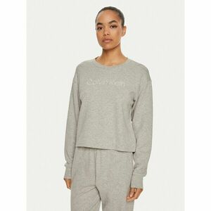 Calvin Klein Pizsama felső Relaxed Crew Pullover QS7273E Szürke Regular Fit kép