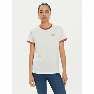 Lee Póló Ringer 112355184 Fehér Regular Fit kép