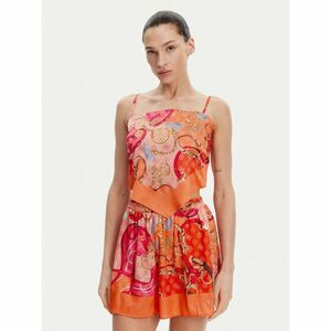 Guess Felső E5GH02 WH4V0 Narancssárga Regular Fit kép